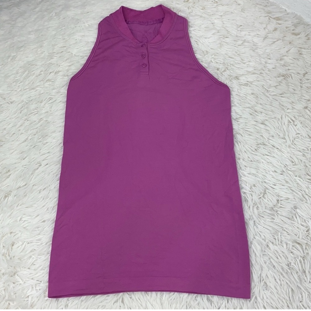 Lululemon Swiftly Speed Sleeveless Henley Hyacinth / Hyacinth